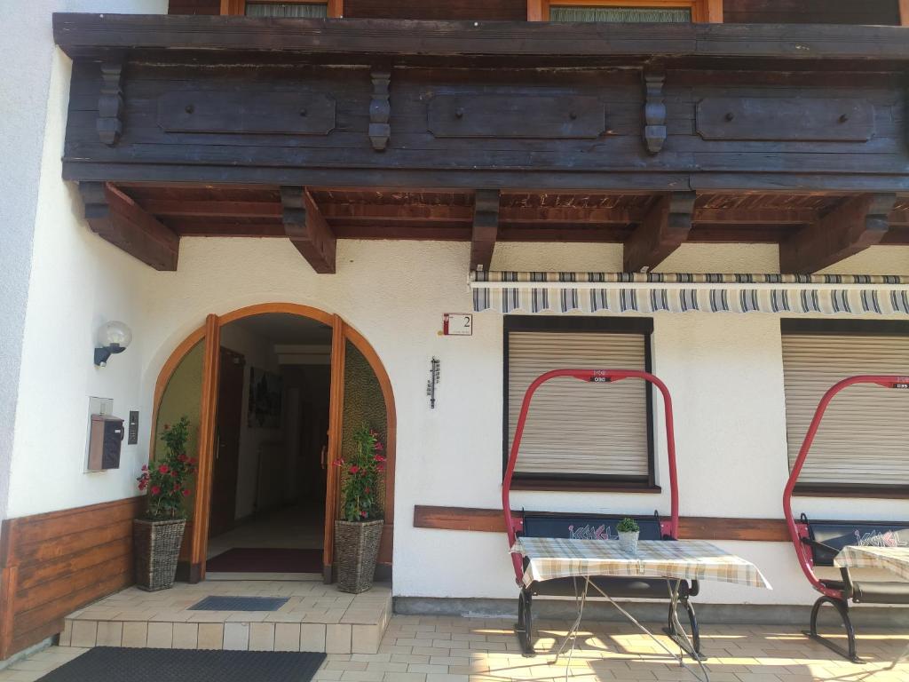 Balkón nebo terasa v ubytování Marlis Apartments