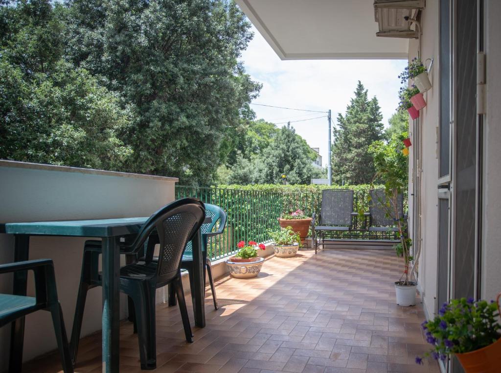 Balkón nebo terasa v ubytování Armonie Centro Lecce