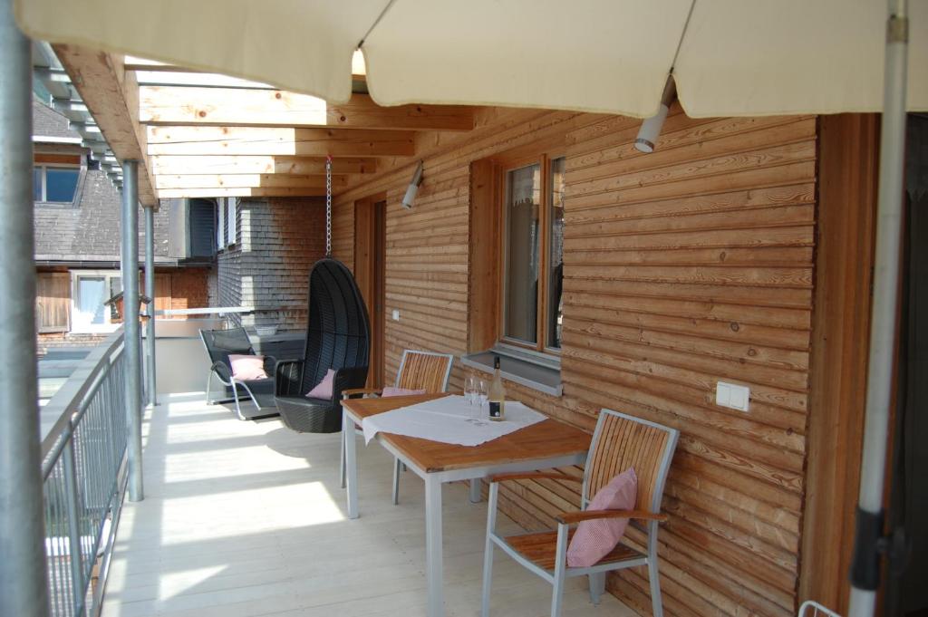 Posezení v ubytování Appartements Christine