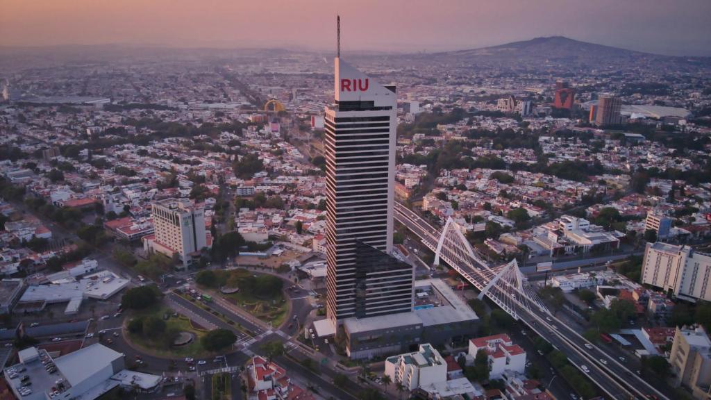 Nespecifikovaný výhled na destinaci Guadalajara nebo výhled na město při pohledu z hotelu