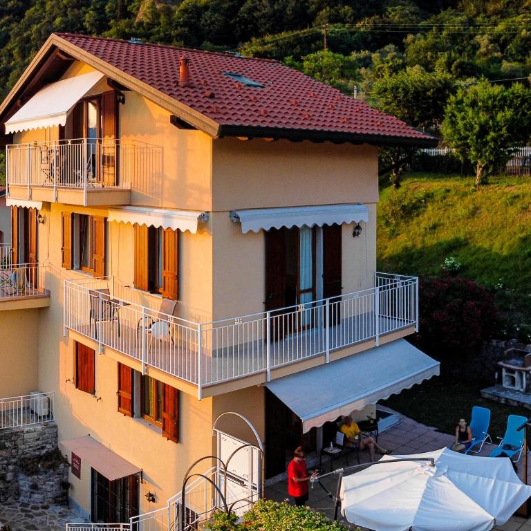 Budova, kde se bed and breakfast nachází