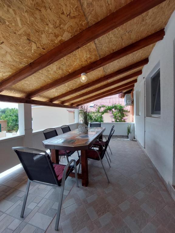 Balkon lub taras w obiekcie Sofija apartmani