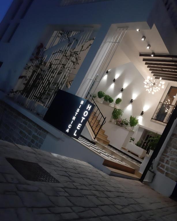 TV a/nebo společenská místnost v ubytování Bistrica Hotel