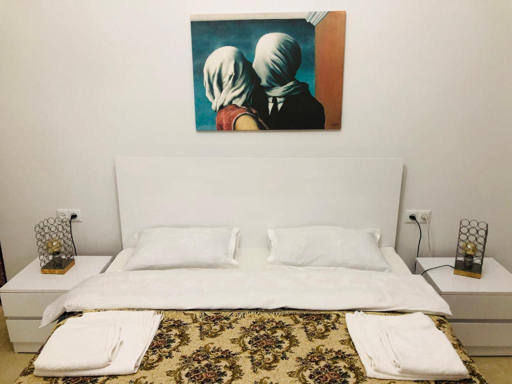 Llit o llits en una habitació de Winehouse