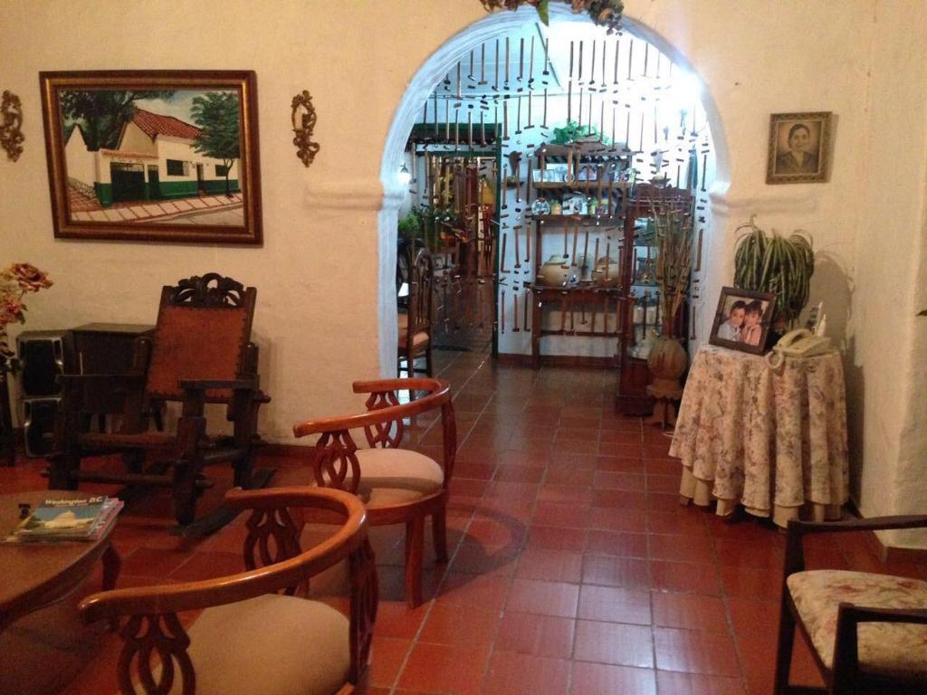 Posezení v ubytování La Casa de Taty