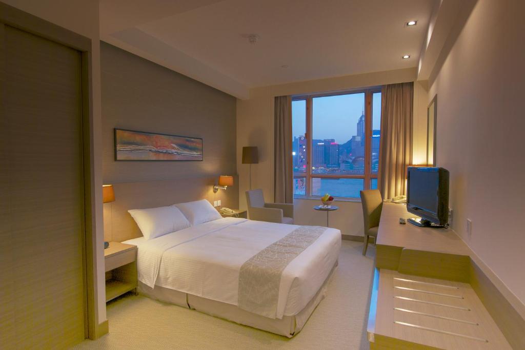 Voodi või voodid majutusasutuse The Salisbury - YMCA of Hong Kong toas