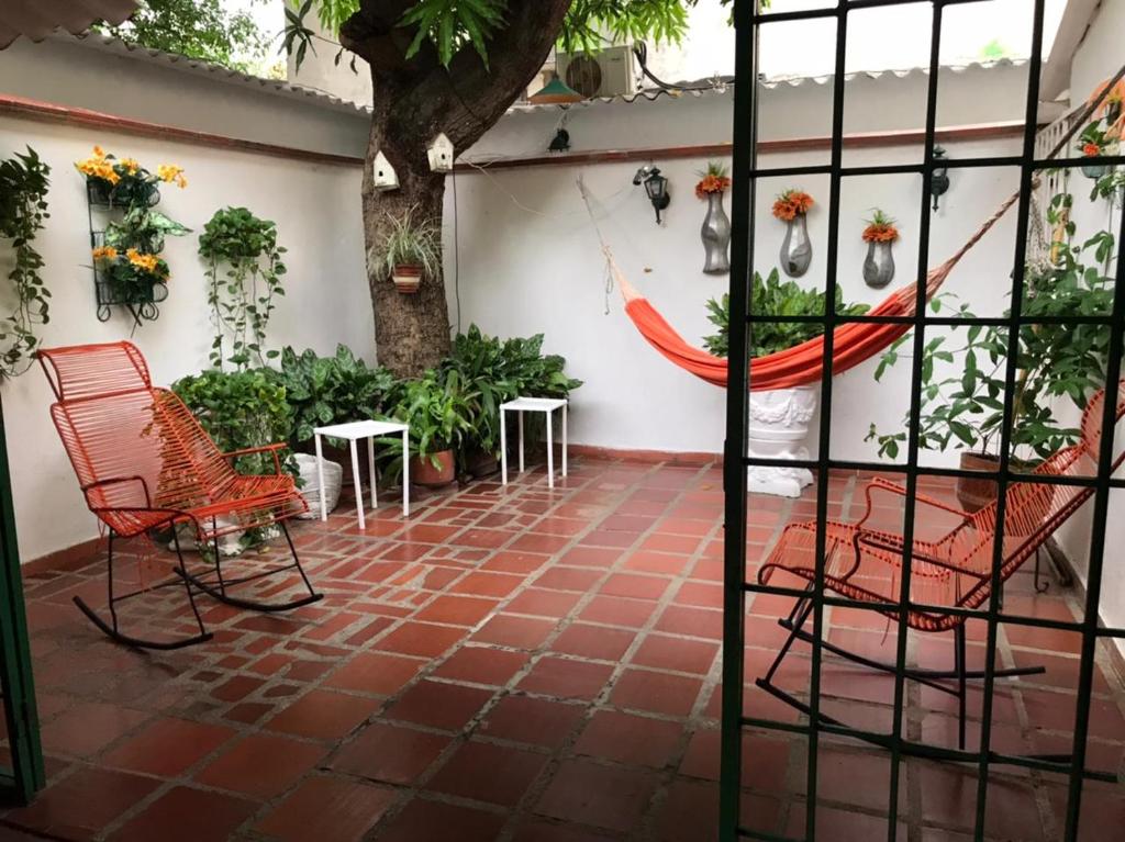 Patio nebo venkovní prostory v ubytování La Casa de Taty