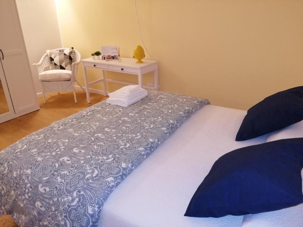 Posteľ alebo postele v izbe v ubytovaní Corte Barone