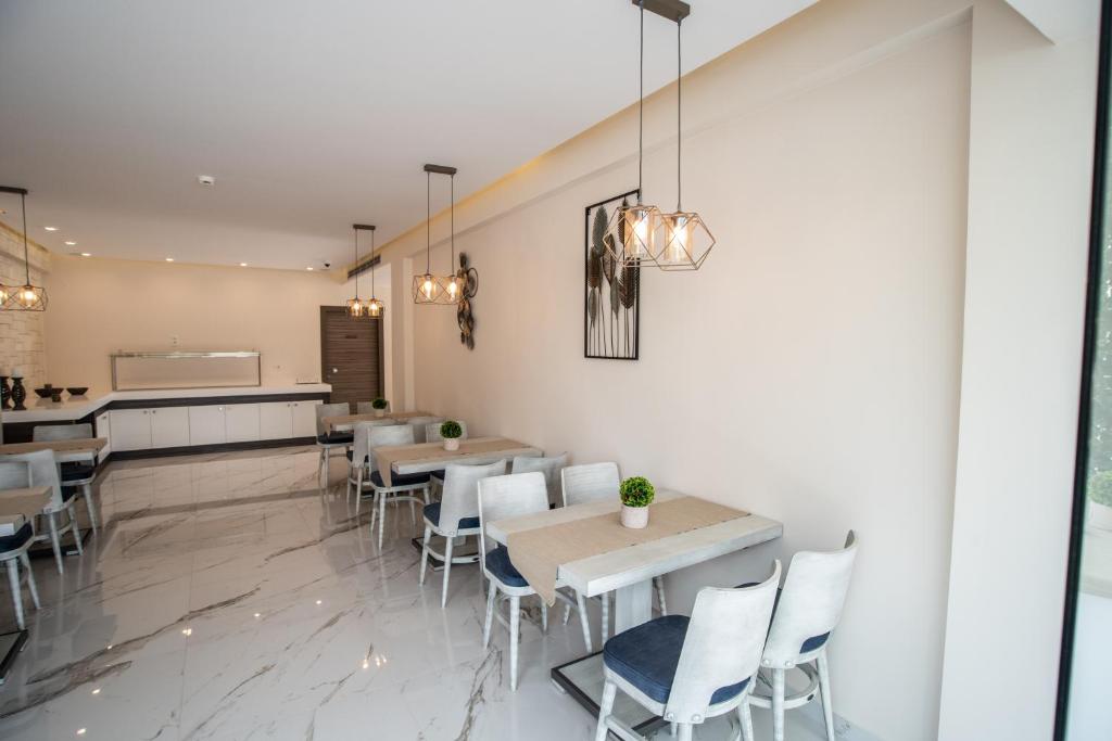 Posezení v ubytování Lagaria Hotel II