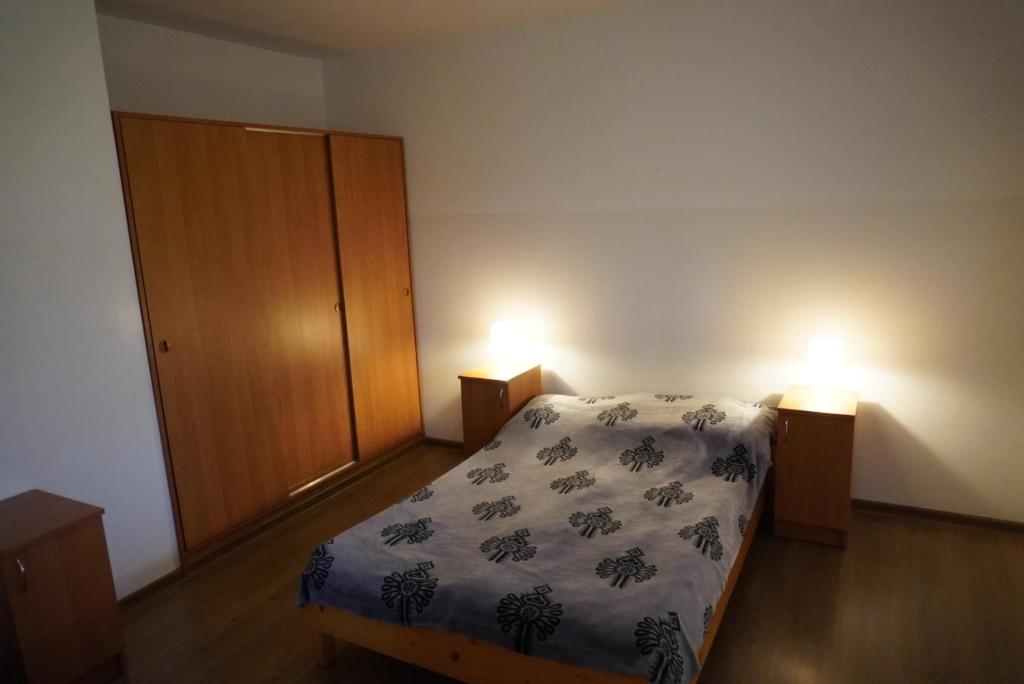 Postel nebo postele na pokoji v ubytování U Bochniaka