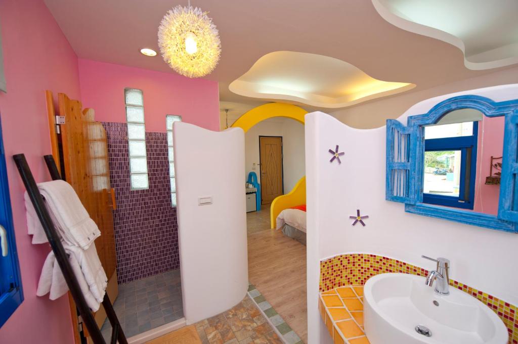 Posezení v ubytování Haisu Homestay