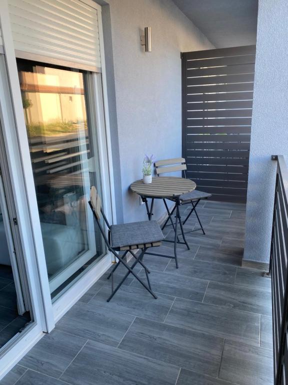 Balkón nebo terasa v ubytování Villa Maleo