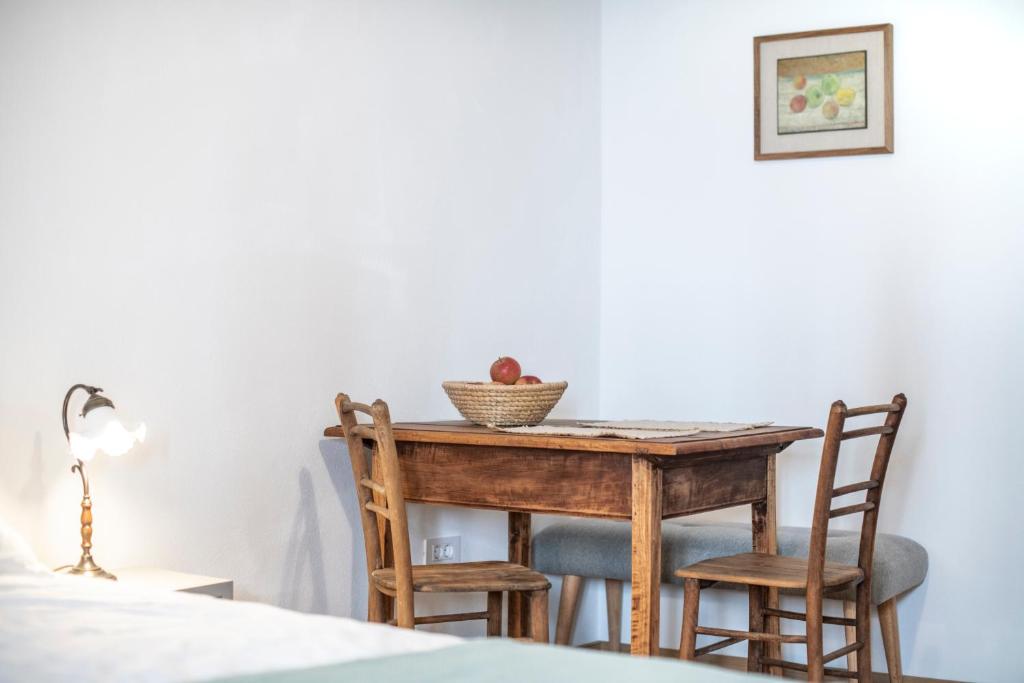 Postel nebo postele na pokoji v ubytování MEŽNARIJA Radovljica