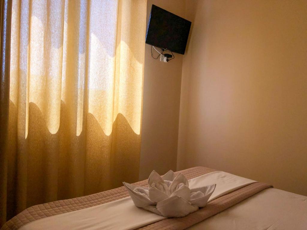 TV o dispositivi per l'intrattenimento presso Milos Apartments