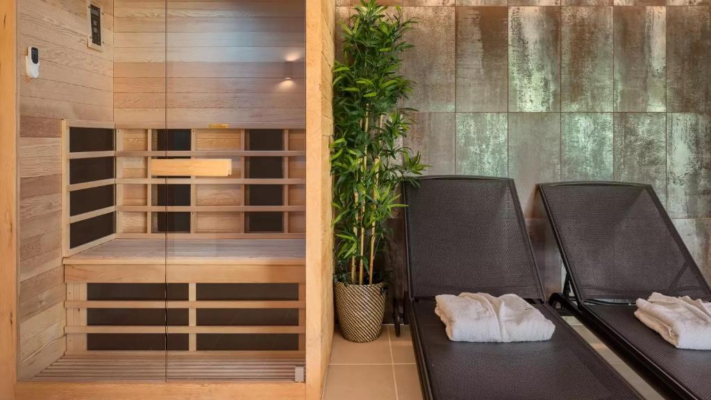 Część wypoczynkowa w obiekcie Luxury Villa Subventus