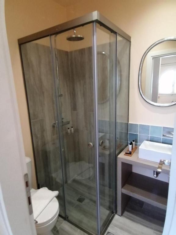 Koupelna v ubytování Villa Nena - Studio Suites