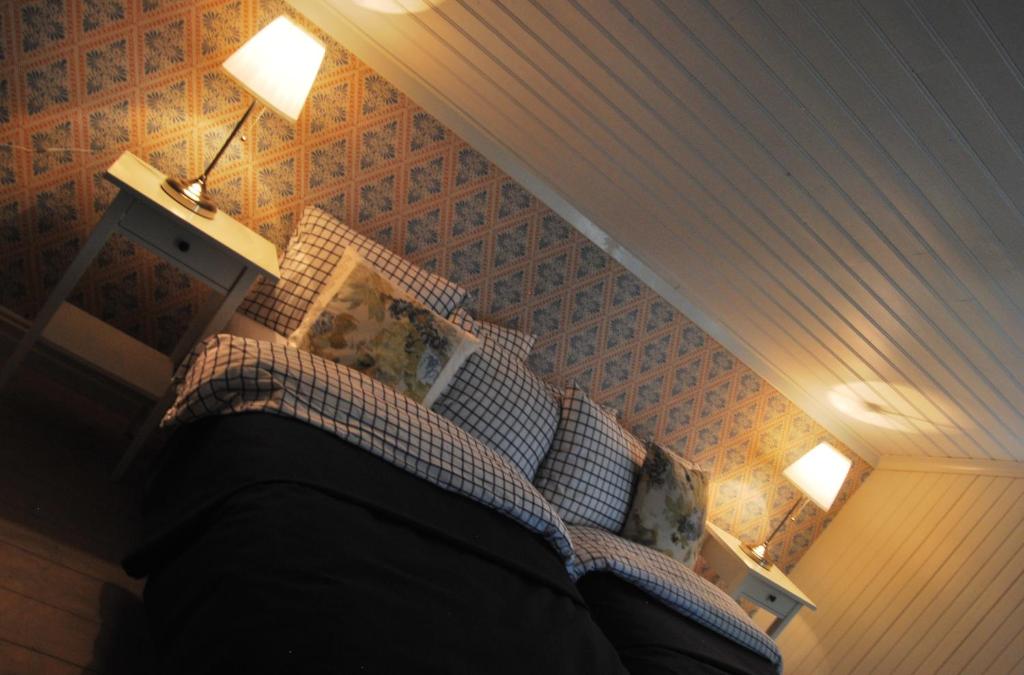 Postel nebo postele na pokoji v ubytování Våffelcafé Bed & Breakfast