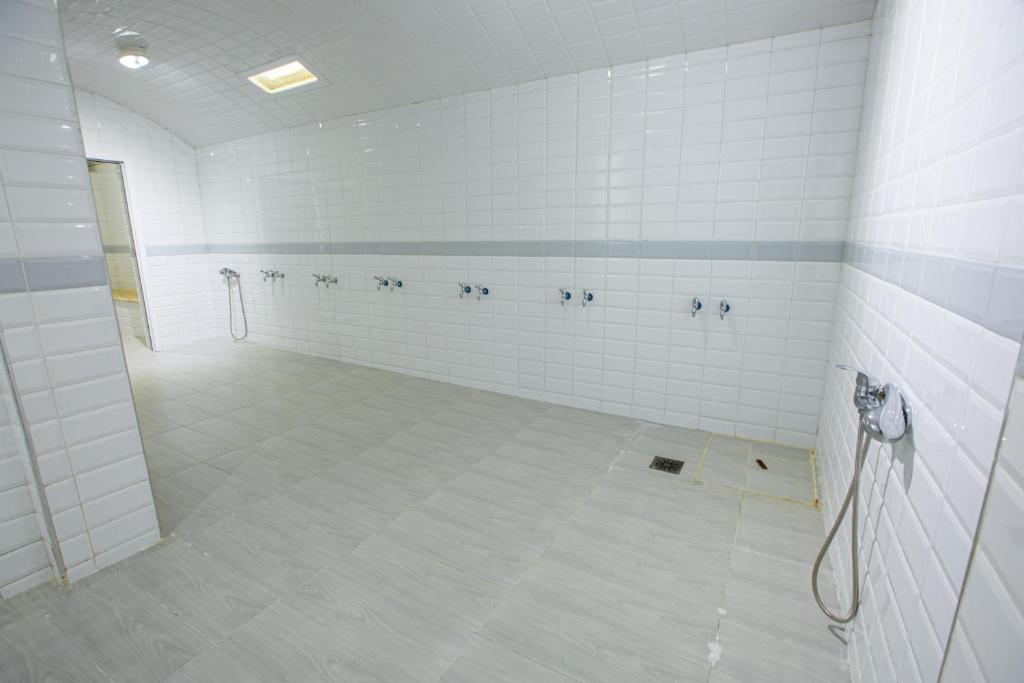 Koupelna v ubytování Motel Gzenaya