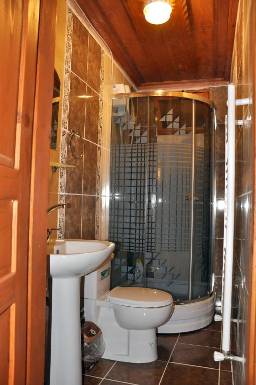 Koupelna v ubytování Demirkapi Konak Hotel