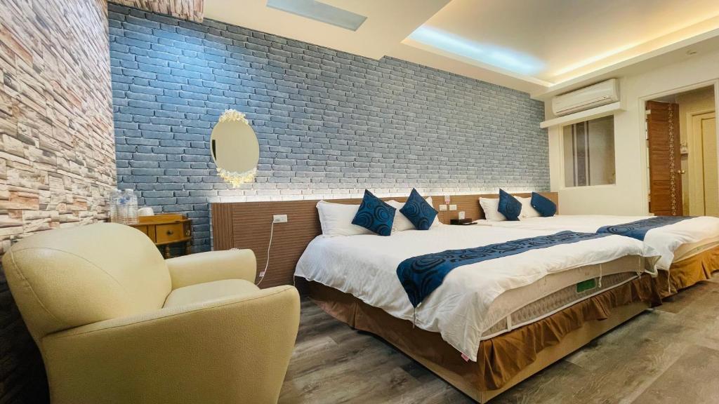 Postel nebo postele na pokoji v ubytování Jabez B&B