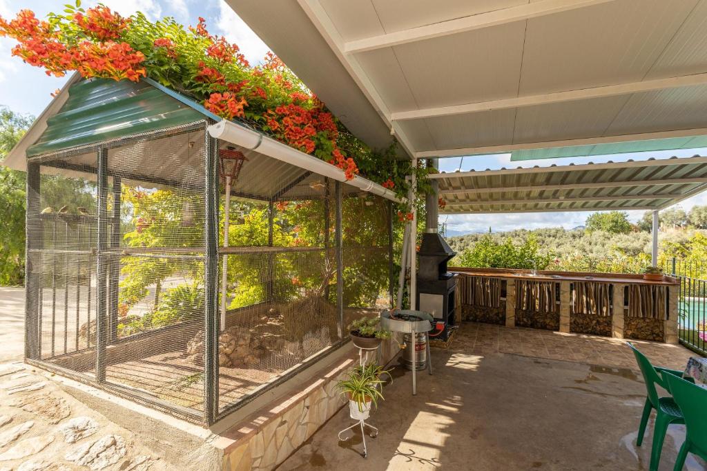 Balkón nebo terasa v ubytování Cortijo Rural Puerto Nuevo