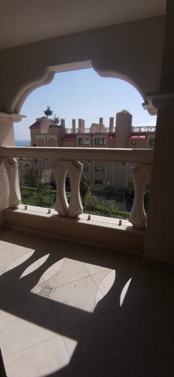 A balcony or terrace at La Mer Residence
