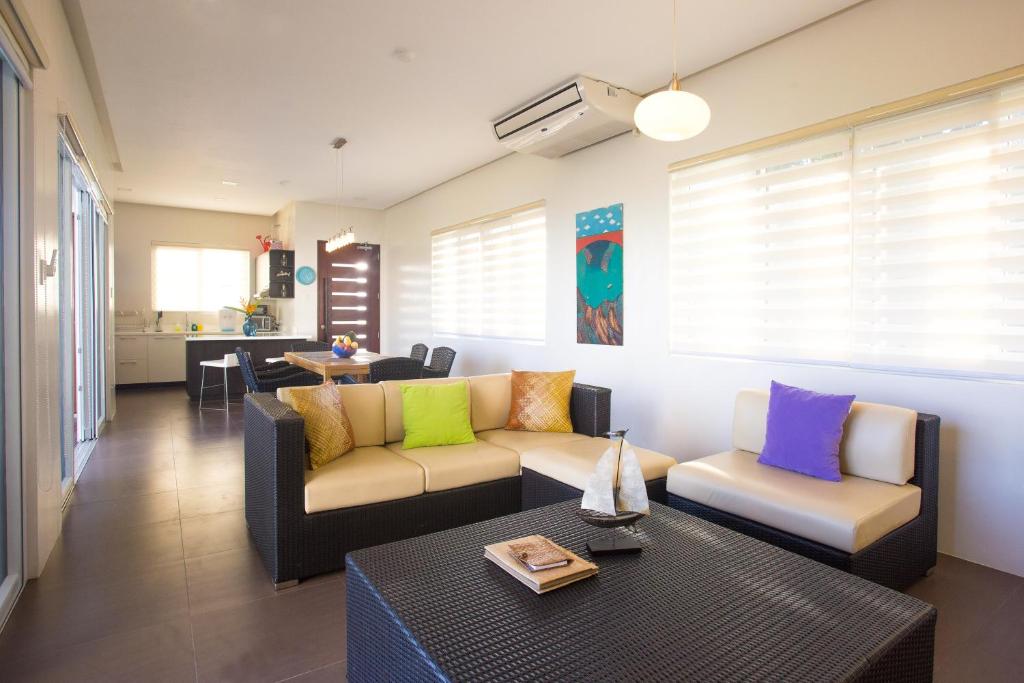 Istumisnurk majutusasutuses One Hagdan Villas
