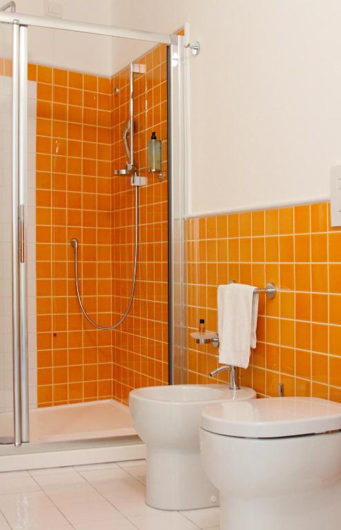 Kúpeľňa v ubytovaní Janas Hotel