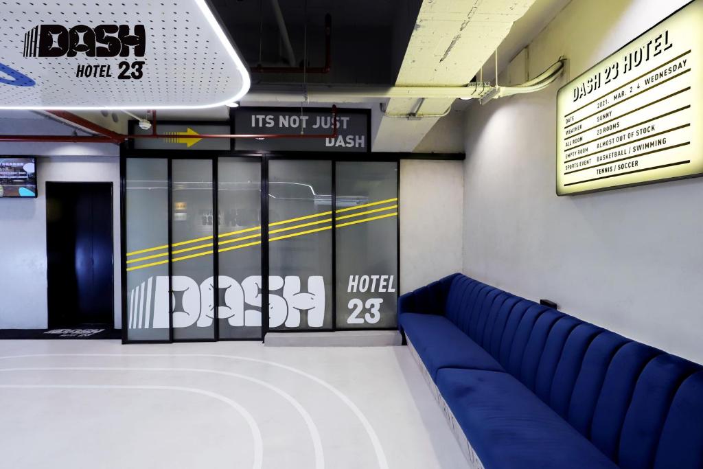 Posezení v ubytování Dash 23 Hotel