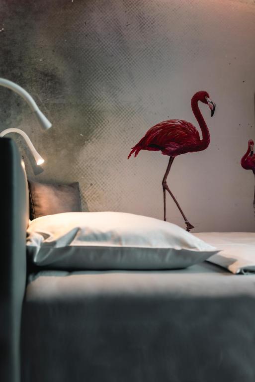 Postel nebo postele na pokoji v ubytování CHICLIVING Appartements