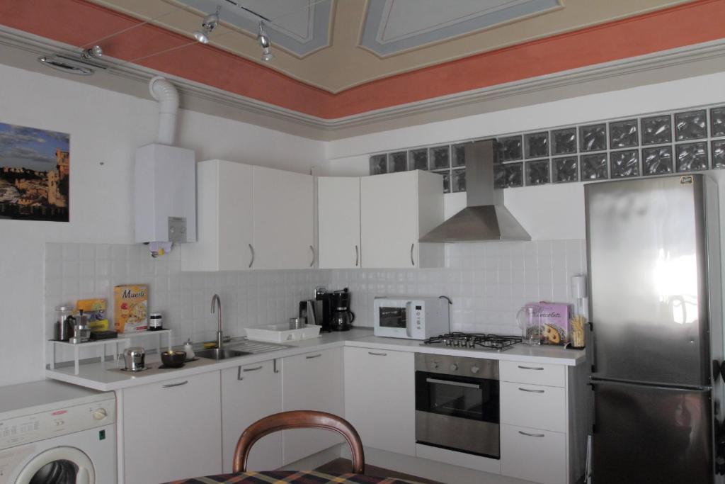 Dapur atau dapur kecil di B&B La Torre Celle Ligure