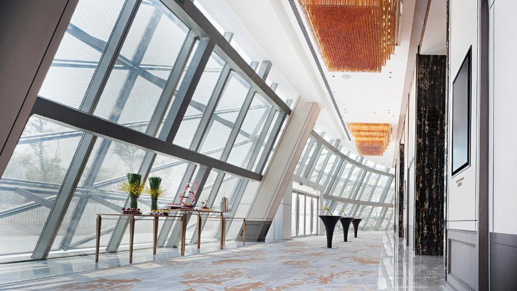 Posezení v ubytování Langham Place Changsha