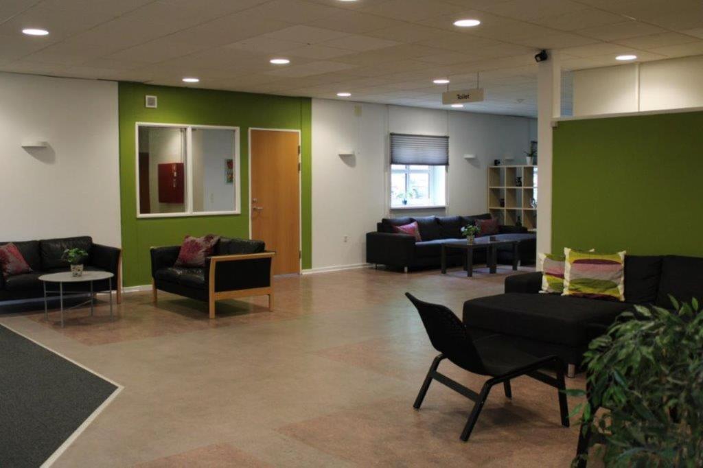 Posezení v ubytování Hostel Herning