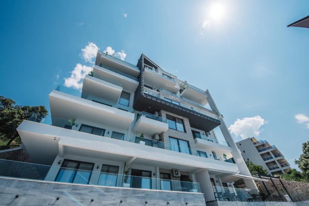 Balkón nebo terasa v ubytování Dollaku Apartments