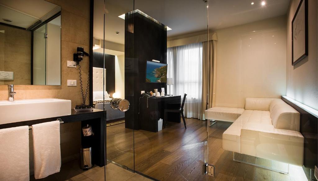 Ванная комната в Sardegna Hotel - Suites & Restaurant