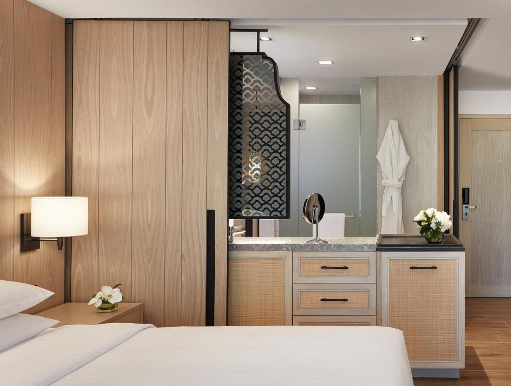 Postel nebo postele na pokoji v ubytování Hyatt Regency Hua Hin