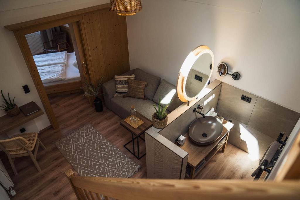 Area soggiorno di Bergrose Hideaway