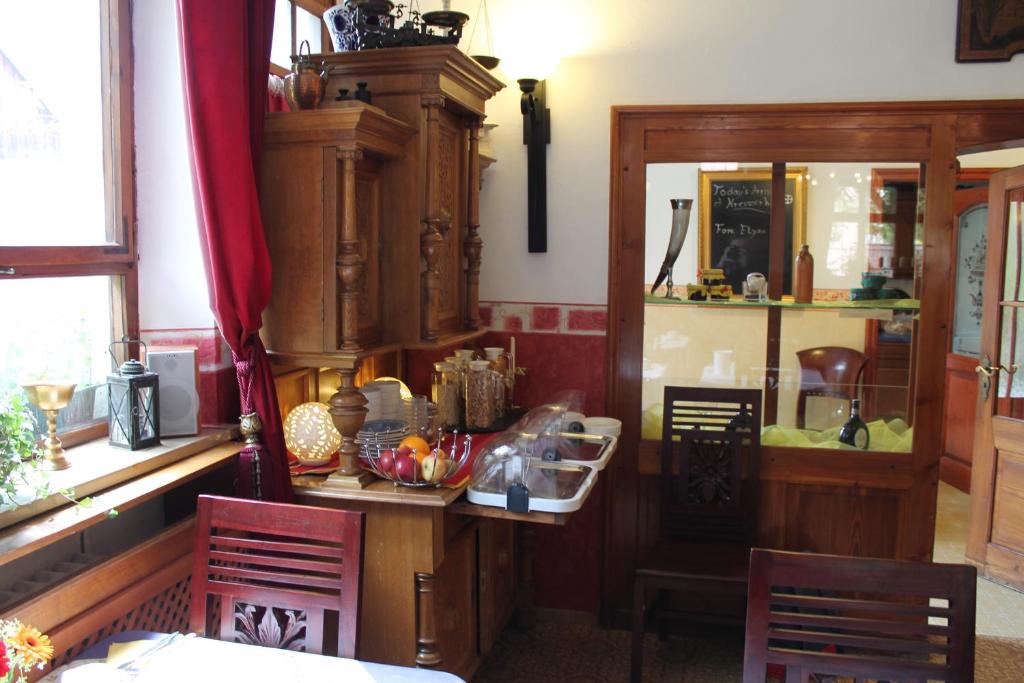 Nápoje v ubytování Kreuzerhof Hotel Garni