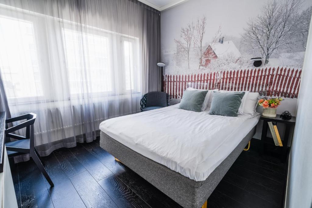 Postel nebo postele na pokoji v ubytování Hotel C Stockholm