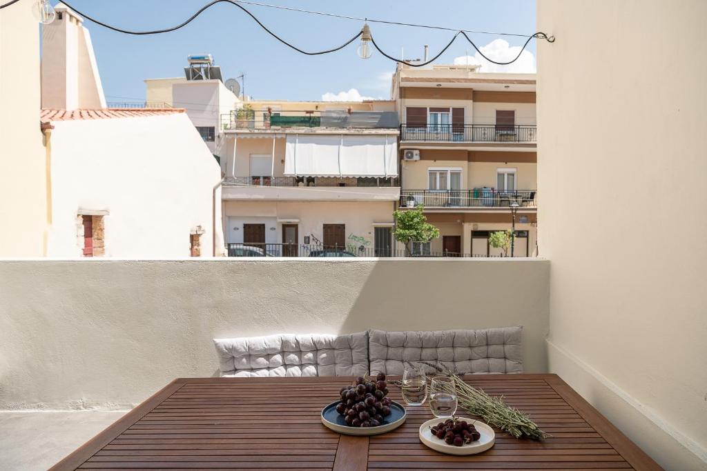 Balkon lub taras w obiekcie Lofos Casteli Sunlight