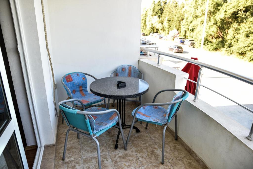 Balkón nebo terasa v ubytování Casa Sinani