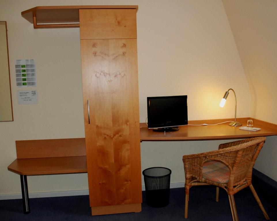TV a/nebo společenská místnost v ubytování Hotel Sonne - Haus 2