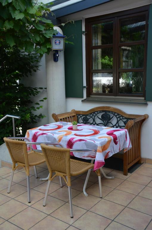 Patio nebo venkovní prostory v ubytování Gasthof Zahler