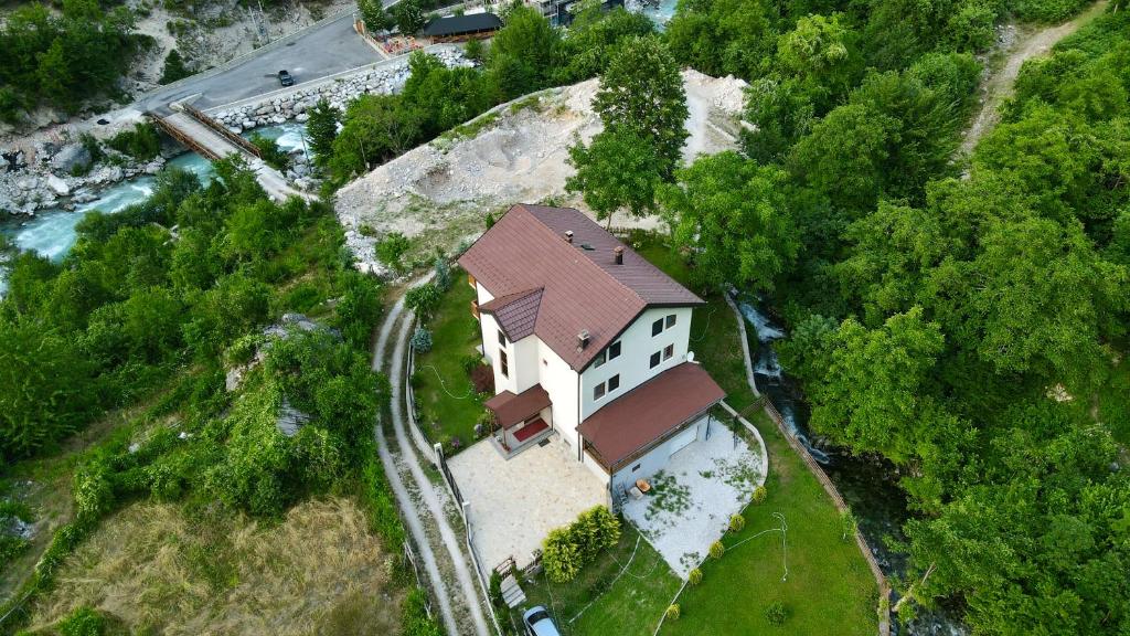 Letecký snímek ubytování Vila Alexander B&B