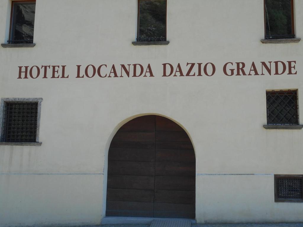 Certifikát, hodnocení, plakát nebo jiný dokument vystavený v ubytování Dazio Grande B&B