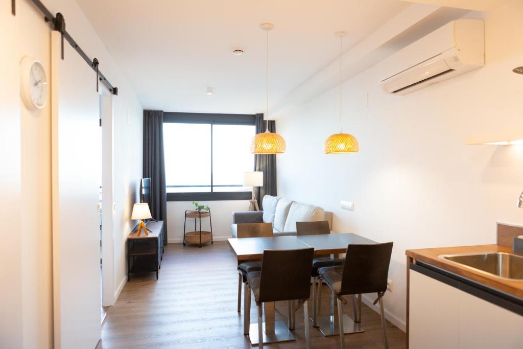 Posezení v ubytování Apartaments Voralmar