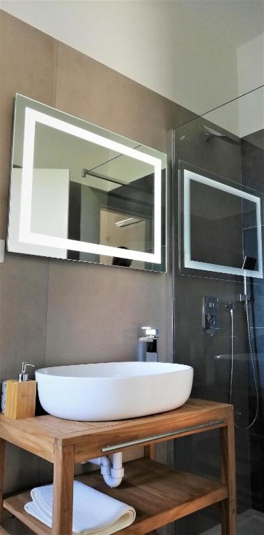Kúpeľňa v ubytovaní AMARE MATERA comfortable rooms