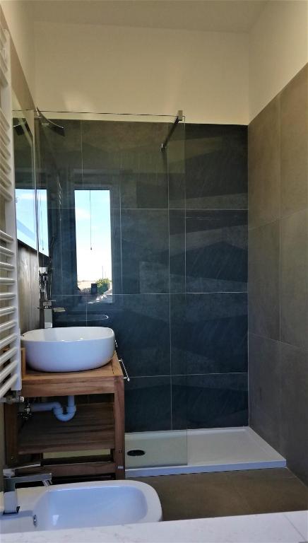 Kúpeľňa v ubytovaní AMARE MATERA comfortable rooms