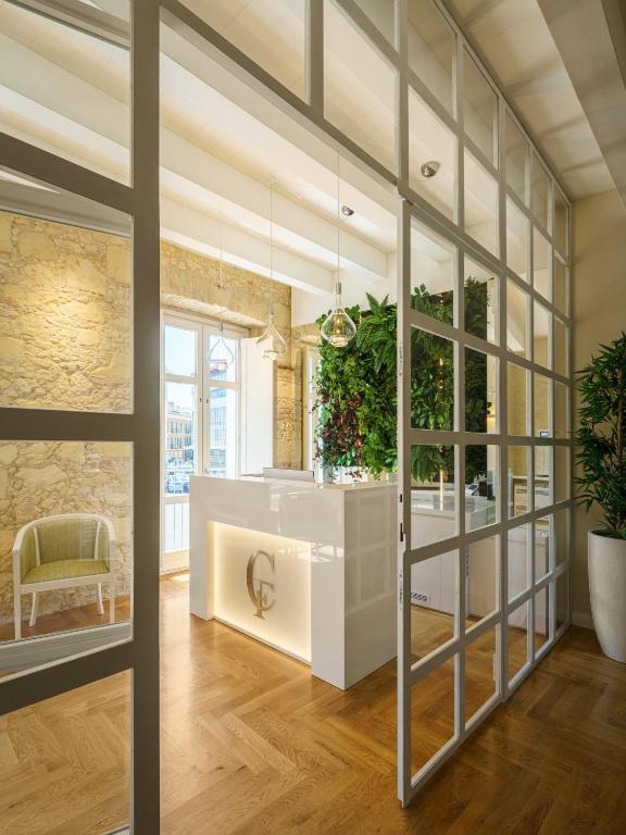 Posezení v ubytování Boutique Hotel Carlo Felice