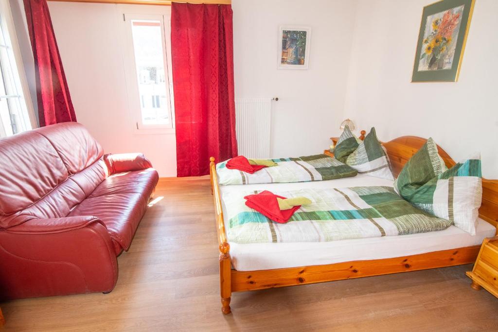 Posezení v ubytování Sonne Holiday Rooms